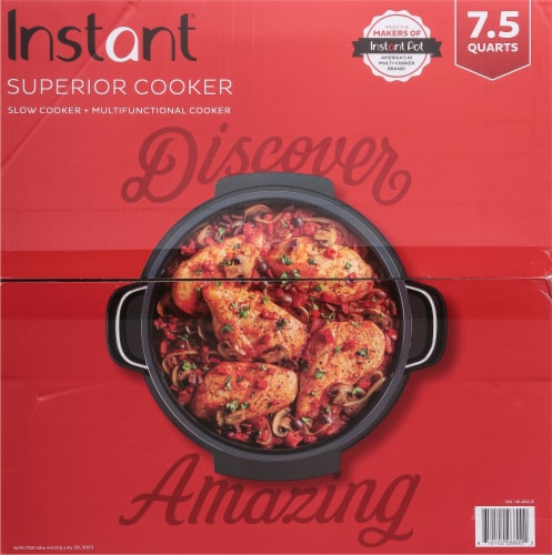 Instant Brands Superior Cooker 7.5 qt Perspective: top