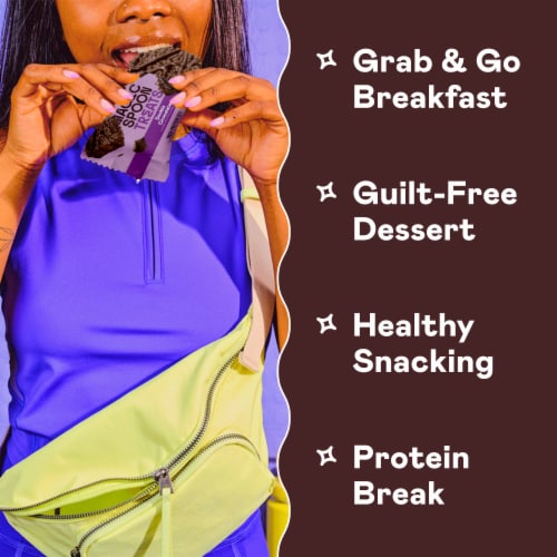Magic Spoon® High-Protein Gluten-Free Double Chocolate Cereal Treat Bars Perspective: top