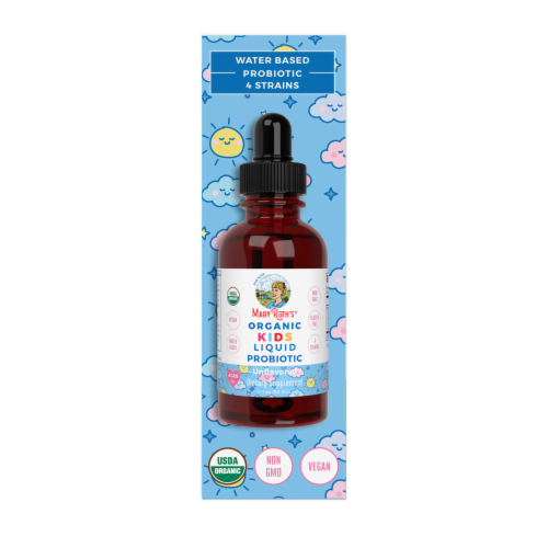 MaryRuth's® Kids Organic Unflavored Liquid Probiotic Perspective: top