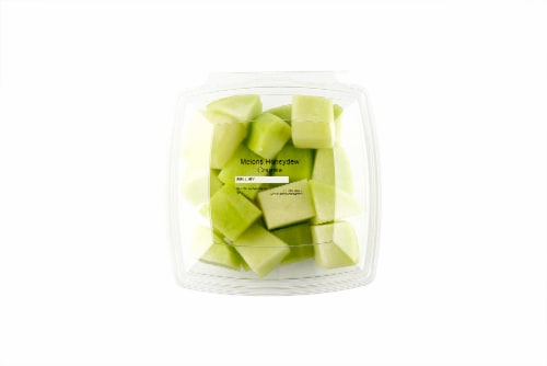 Fresh Kitchen Honeydew Chunks Perspective: top