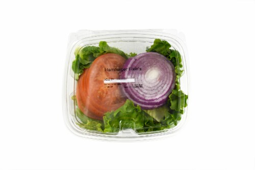 Hamburger Fixins Perspective: top