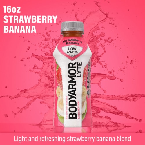BODYARMOR® Lyte Strawberry Banana Sports Drink Bottle Perspective: top
