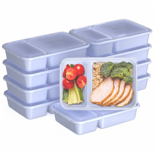 Bentgo 2 Compartment Food Containers Perspective: top