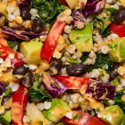 Daily Harvest Black Bean + Cheeze Harvest Bowl 11.6 oz Perspective: top
