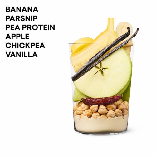 Daily Harvest Vanilla Bean Protein Smoothie Perspective: top
