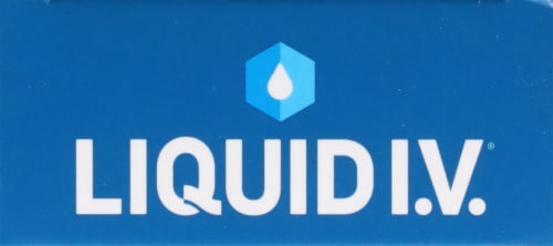 Liquid I.V.® Hydration Multiplier® Electrolyte Arctic Raspberry Drink Mix Packets Perspective: top