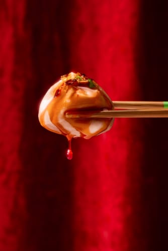 MILA™ Soup Chicken Dumplings Perspective: top