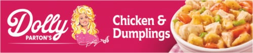 Dolly Parton's™ Chicken & Dumplings with Vegetables and Creamy Sauce Perspective: top