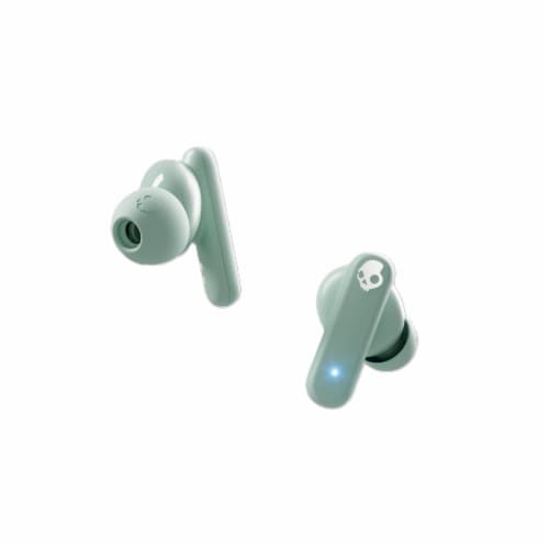Skullcandy Smokin Bud True Wireless Earbuds - Dark Green Perspective: top