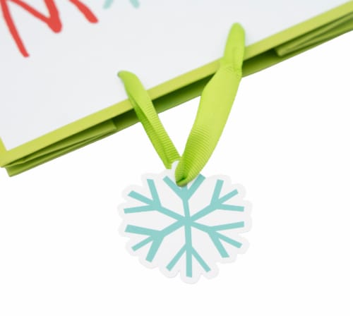 Seasonal Celebrations Snow Much Fun Value Cub Gift Bag Perspective: top