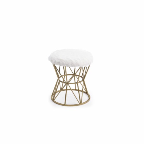 Hodedah discount vanity stool