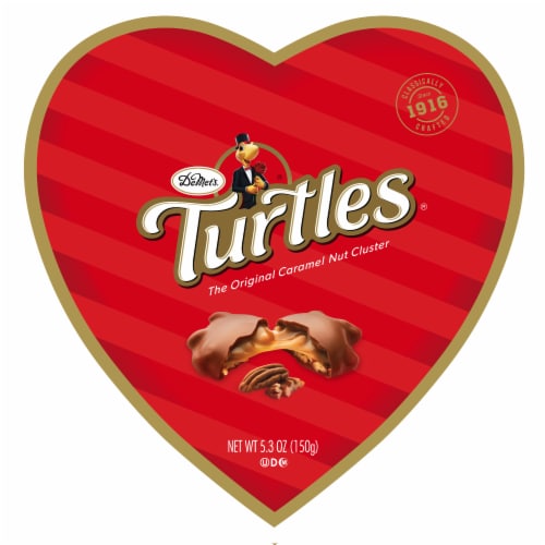 DeMet's Turtles® Valentine's Day Candy Heart Perspective: top
