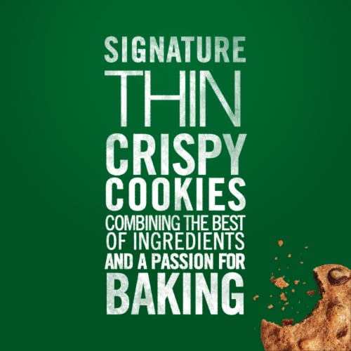 Tate's Bake Shop Walnut Chocolate Chip Cookies Perspective: top