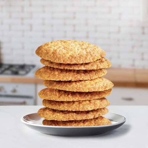 Tate'S Bake Shop Key Lime Coconut Cookies Limited Edition Perspective: top