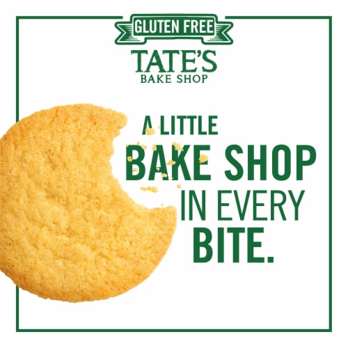 Tate's Bake Shop Gluten Free Lemon Cookies Gluten Free Cookies Perspective: top