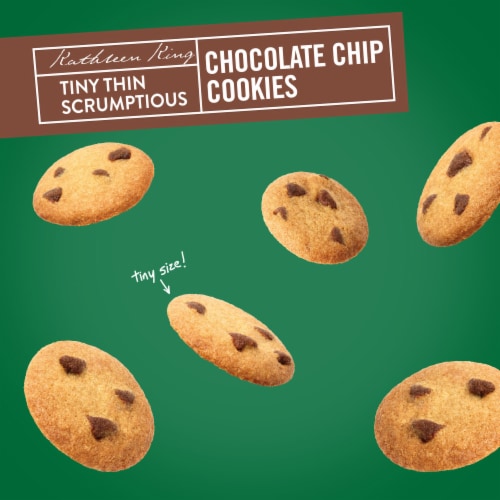 Tate's Bake Shop Tiny Chocolate Chip Cookies Perspective: top