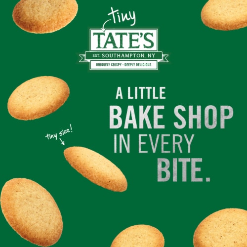 Tate's Bake Shop Tiny Snickerdoodle Cookie Perspective: top