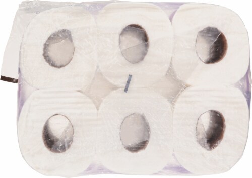 Fiora® Lavender Scented Soft + Strong 2-Ply Toilet Paper Perspective: top