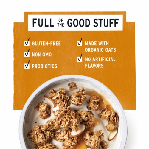 Purely Elizabeth Honey Almond Ancient Grain Granola Perspective: top