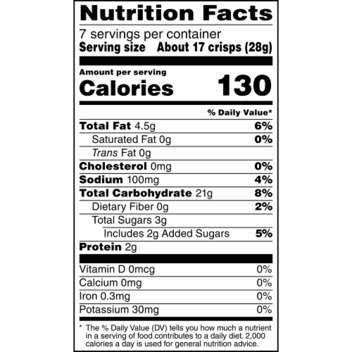 PopCorners® Cinnamon Sugar Popped Corn Chips Perspective: top