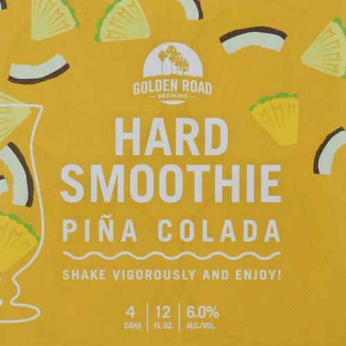 Golden Road Brewing Pina Colada Hard Smoothie Perspective: top