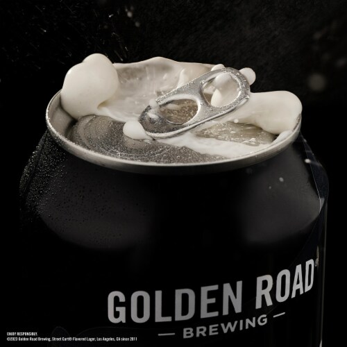 Golden Road Street Cart Craft Beer Perspective: top