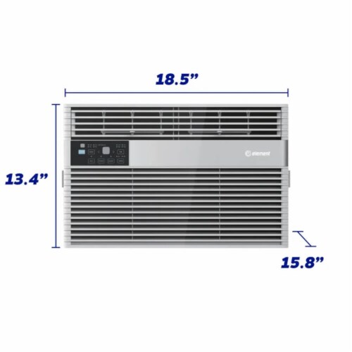 Element EWR08BE 8000 BTU Window Air Conditioner Perspective: top