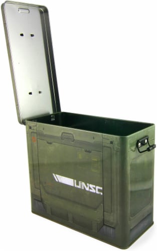 Halo Ammo Crate Tin Lunch Box With Reusable Sandwich Bag, 1 Each - Foods Co.