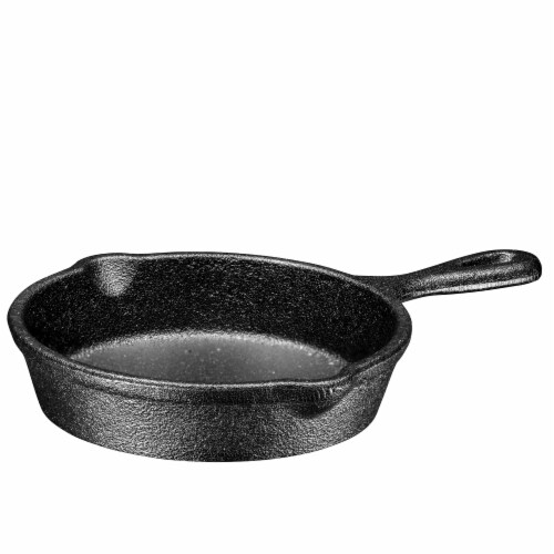 Tioncy 15 Pcs Mini Cast Iron Skillets Set 4 Inches 5.5 Inches and 6.3  Inches Small Skillet Black Cast Iron Frying Pans Non Stick for Indoor  Outdoor