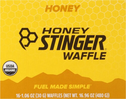 Honey Stinger® Honey Waffles Perspective: top