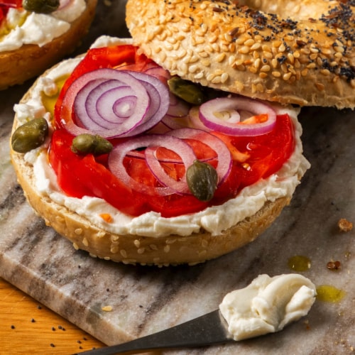 Violife 100% Vegan Cream Cheese Alternative Perspective: top