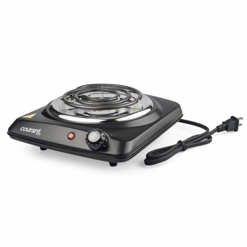 1000 Watts Electric Single Burner, Black, 1 UNIT Kroger