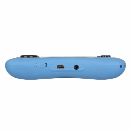 I'm Game GP120 Game Console with 120 16-Bit Built-in Games - Blue Perspective: top