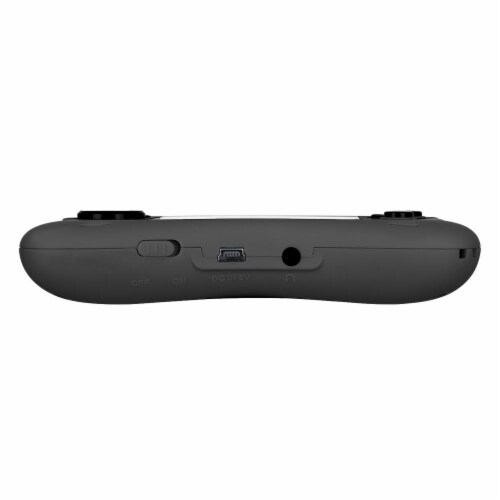 I'm Game GP120 Game Console with 120 16-Bit Built-in Games - Black Perspective: top