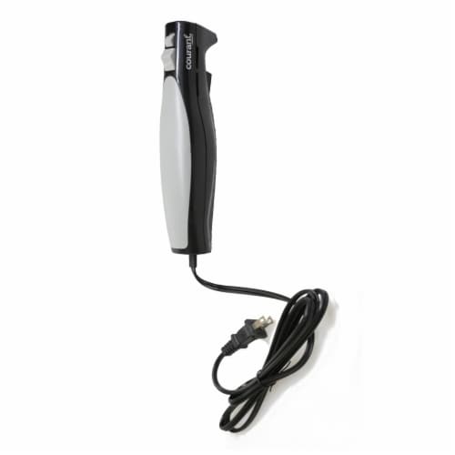 Courant Hand Blender, Comfort Grip, Stainless Steel Leg, Perspective: top