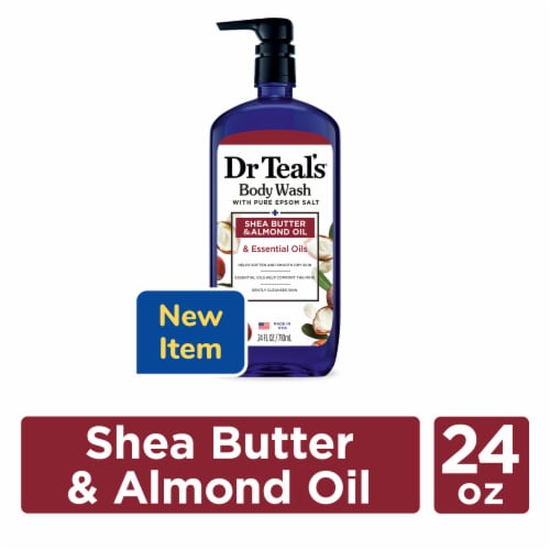 Dr Teal's® Shea Butter & Almond Oil Body Wash Perspective: top
