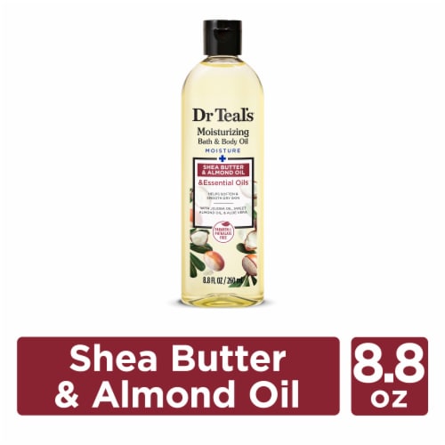 Dr. Teal's® Moisturizing Shea Butter Bath & Body Oil Perspective: top
