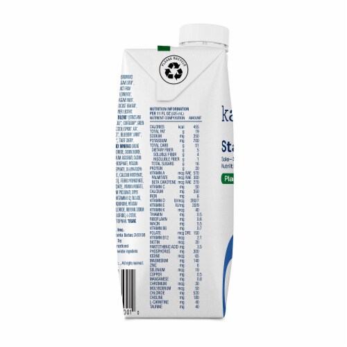 Kate Farms® Standard 1.4 Oral Supplement Plain Perspective: top