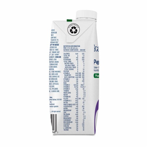 Kate Farms Peptide 1.0 Oral Supplement Plain 11 oz. Carton 12 Ct Perspective: top