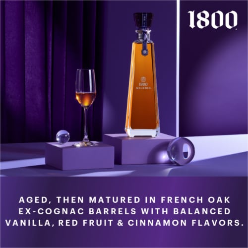 1800 Milenio Tequila Extra Añejo Perspective: top
