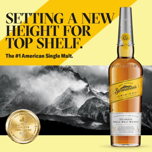 Stranahan’s® Original American Whiskey Perspective: top