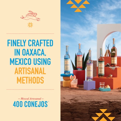 400 Conejos® Espadín Mezcal Joven Perspective: top