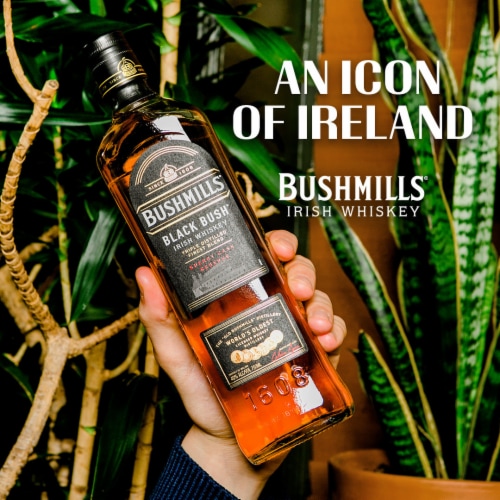 Bushmills® Black Bush® Irish Whiskey Perspective: top