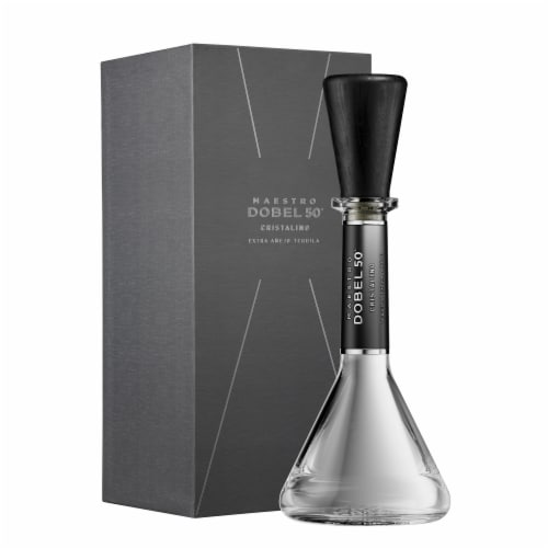 Maestro Dobel 50 Cristalino Extra Añejo Tequila Perspective: top