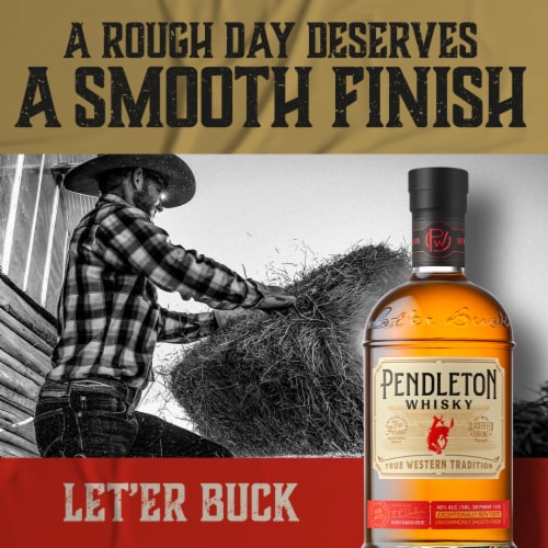 Pendleton Original Canadian Whiskey Perspective: top