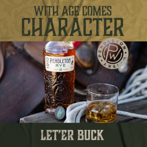 Pendleton 1910 Canadian Rye Whiskey Perspective: top