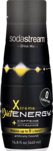 SodaStream® Diet Zerp Sugar Energy Flavor Sodamix Perspective: top