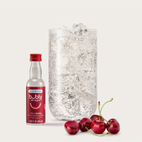 SodaStream® Cherrybubly drops™ Natural Flavor Essence Perspective: top