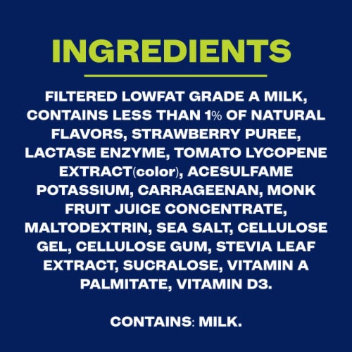 Core Power Elite Strawberry High Protein Shake Perspective: top