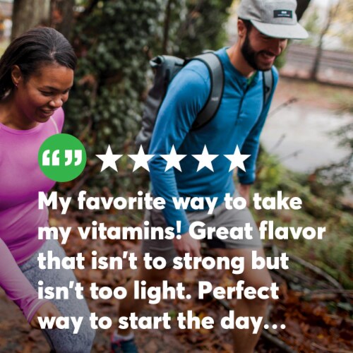 Nuun Hydration Strawberry Melon Effervescent Vitamin Supplement Tablets Perspective: top